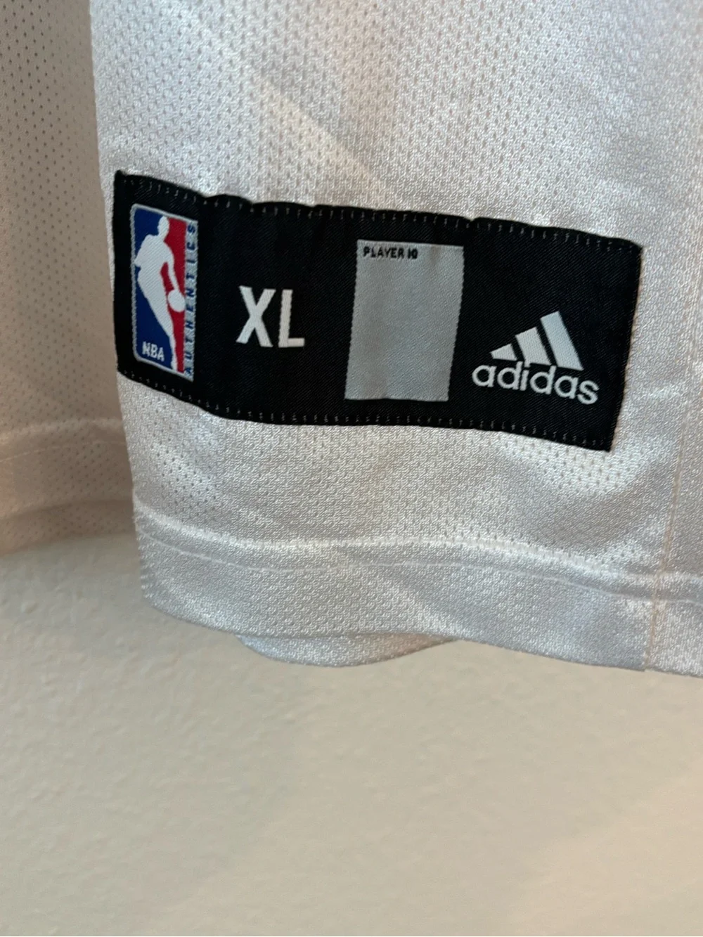 adidas White Blue Black Howard #5 Basketball Jersey